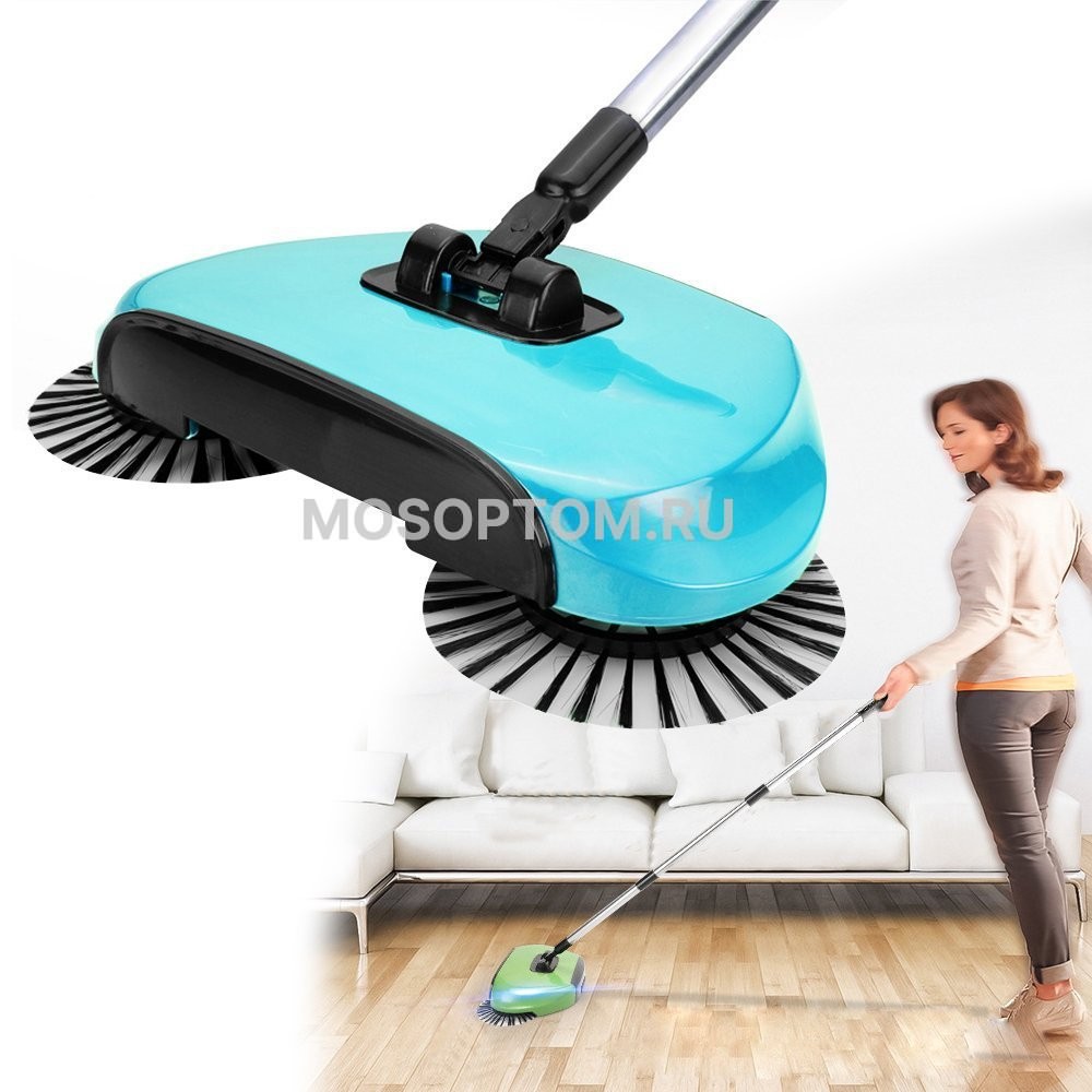 Беспроводной веник для уборки spin broom оптом - Фото №4
